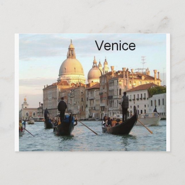 Canal Grande Italiens Venedig (St.K) Postkarte (Vorderseite)