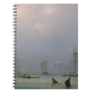 Canal Grande mit Schnee und Eis, 1849 Notizblock