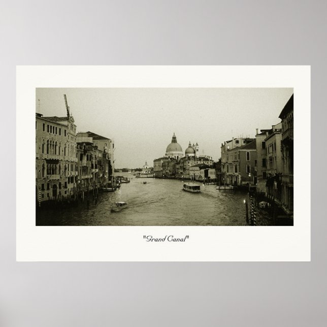 Canal Grande Poster (Vorne)