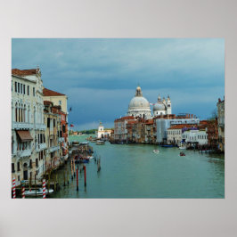 Canal Grande, Poster von Venedig