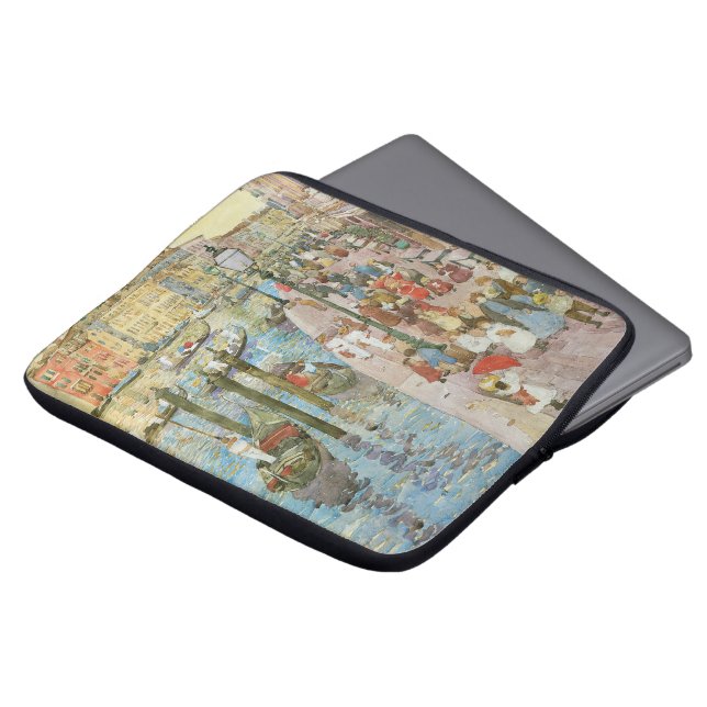 Canal Grande, Venedig von Maurice Prendergast Laptopschutzhülle (Vorne Oben)
