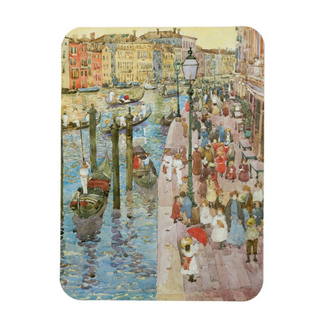 Canal Grande, Venedig von Maurice Prendergast Magnet (Vertikal)