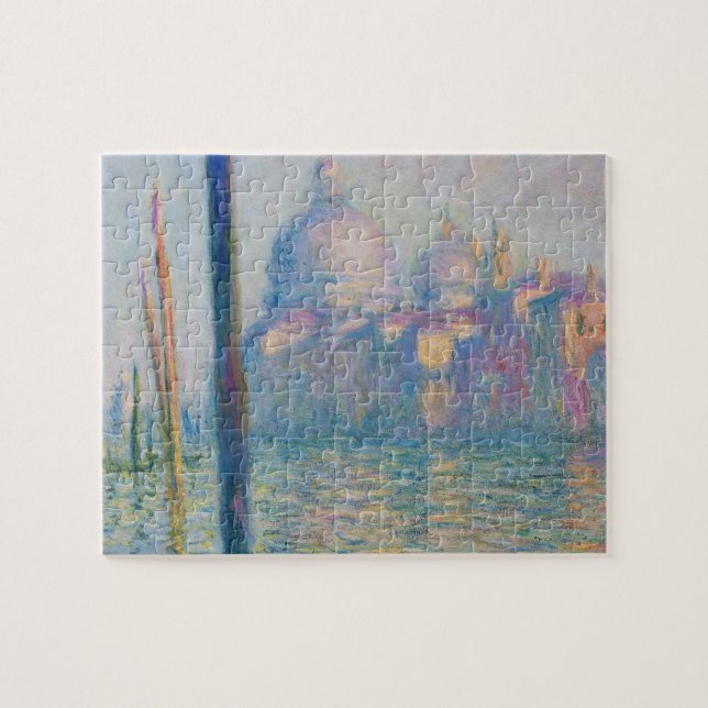 Canal Grande Venice by Monet (Horizontal)