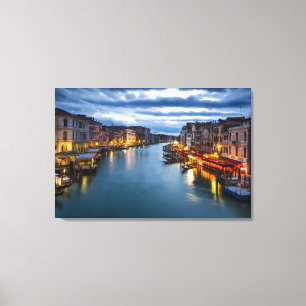 Canal Grande von Venedig Canvas Print Leinwanddruck