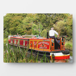 CANAL NARROWBOATS FOTOPLATTE