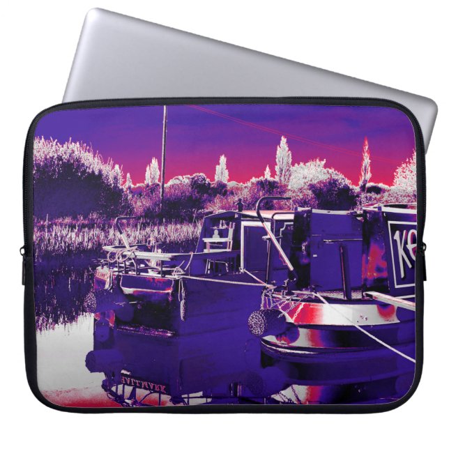 CANAL NARROWBOATS LAPTOPSCHUTZHÜLLE (Vorderseite)