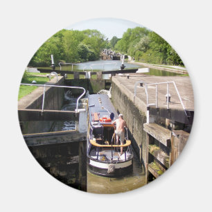 CANAL NARROWBOATS MAGNET