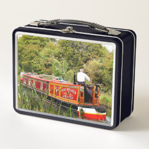 CANAL NARROWBOATS METALL BROTDOSE