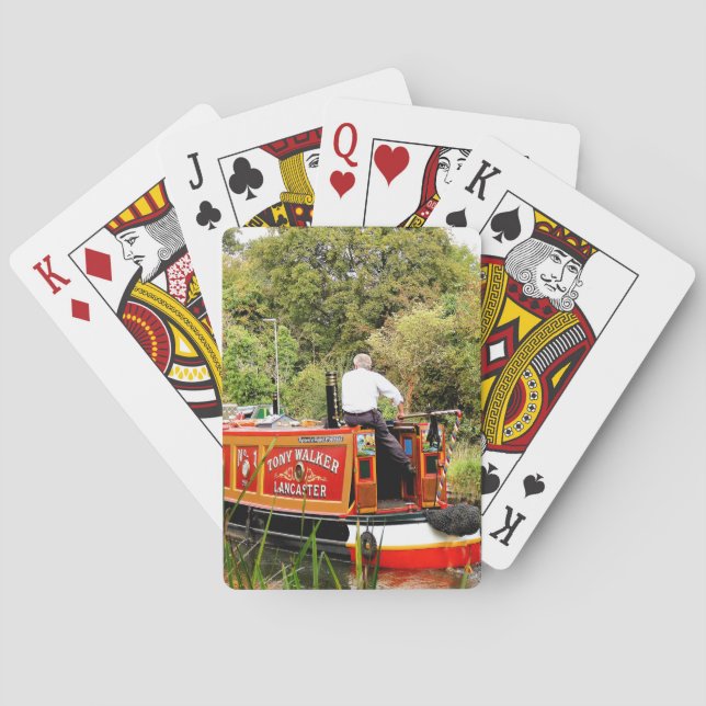 CANAL NARROWBOATS SPIELKARTEN (Rückseite)
