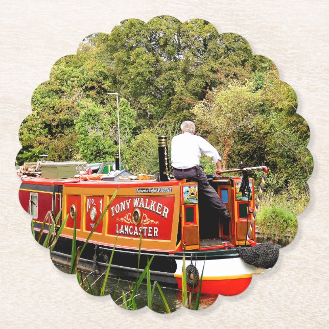 CANAL NARROWBOATS UNTERSETZER (Vorderseite)