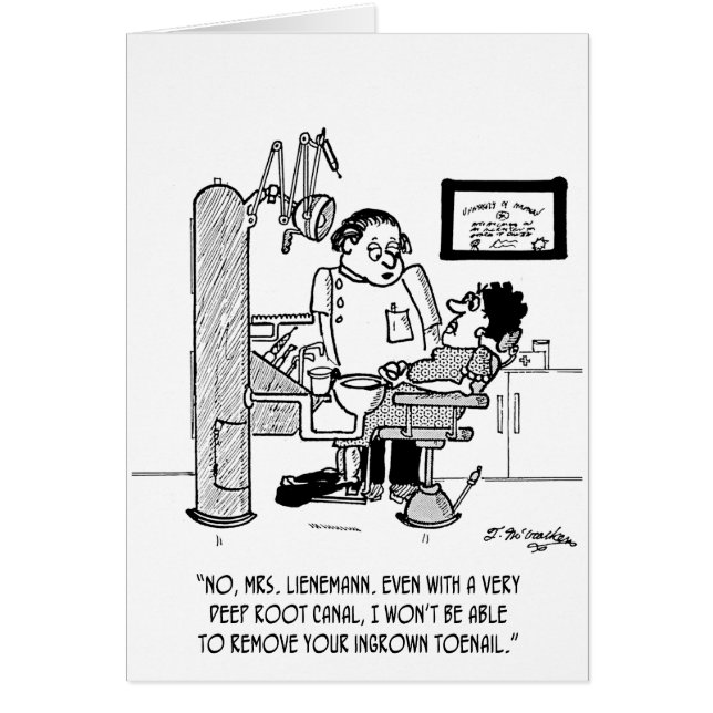 Canal radiculaire à l'ongle de pied invétéré de (Devant)