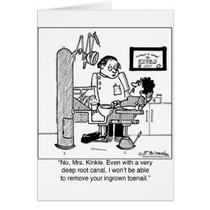 Canal radiculaire profond pour enlever l'ongle de