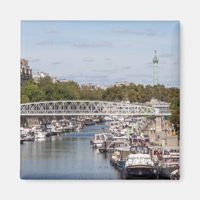 Canal Saint Martin - Paris Magnet (Vorne)