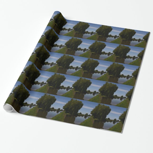 Canal Scene Geschenkpapier (Ungerollt)