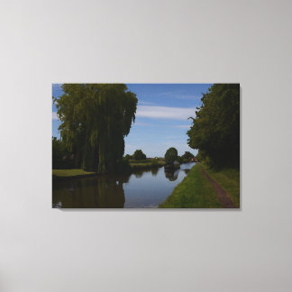 Canal Scene Leinwanddruck