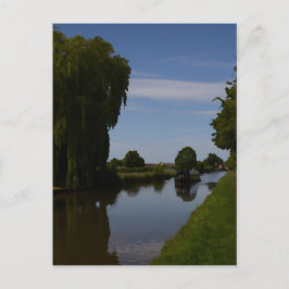 Canal scene postkarte