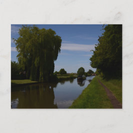 Canal scene postkarte