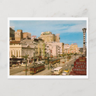 Canal St., La Nouvelle-Orléans LA Carte Postale An