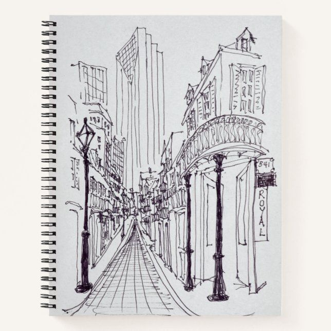 Canal Street | New Orleans, Louisiana Notizbuch (Vorderseite)