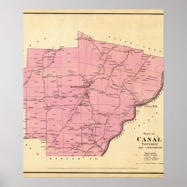 Canal Township Poster (Vorne)