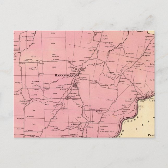 Canal Township Postkarte (Vorderseite)
