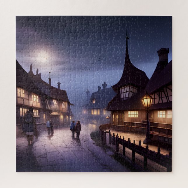 Canal Zone Nachtzeit (Vertikal)