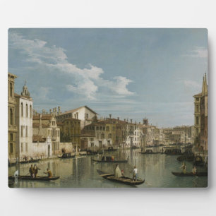 Canale Grande vom Palazzo Flangini bis zum Palazzo Fotoplatte