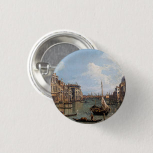 Canaletto Blick auf den Canal Grande Button