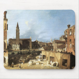 Canaletto,Der Steinmetzhof. Mousepad