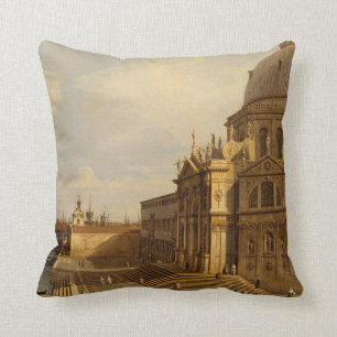 Canaletto Venedig: Santa Maria della Gruß Kissen