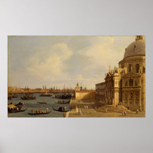 Canaletto   Venedig: Santa Maria della Gruß Poster