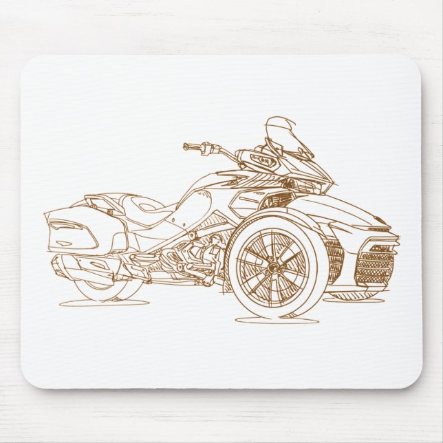 CanAm Spyder F3T 2016 Mousepad (Vorne)