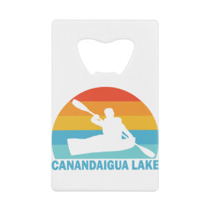 Canandaigua Lake New York Kayak Geldbeutel Flaschenöffner