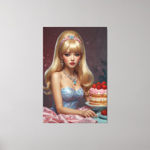 Canapé Anniversaire toile étirée