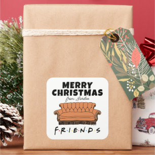 Canapé FRIENDS™ Étiquette cadeau de Noël