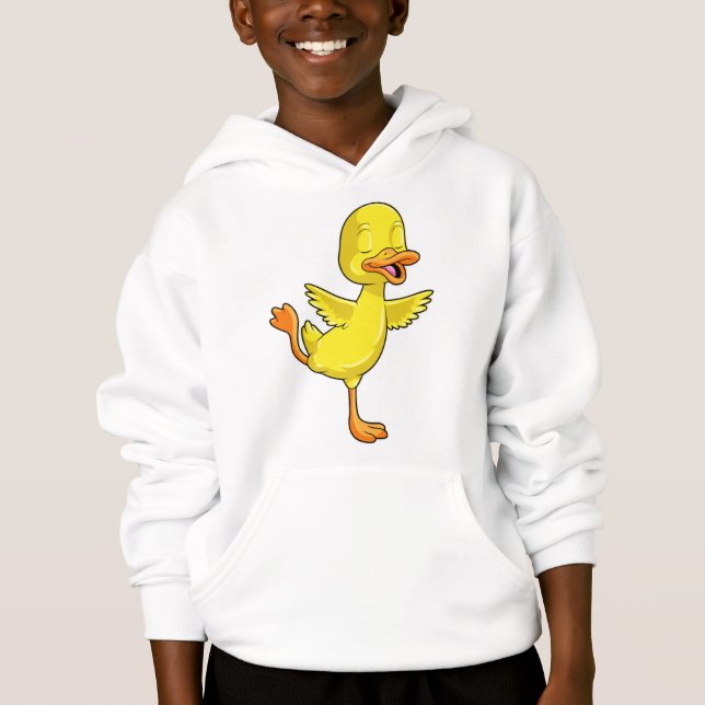 Canard au Yoga Fitness sur une jambe (Devant)