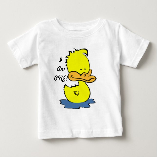 Canard de bande dessinée, je suis un T-shirt (Devant)