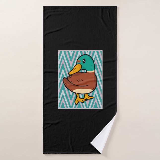 Canard mignon  (Serviette de bain)
