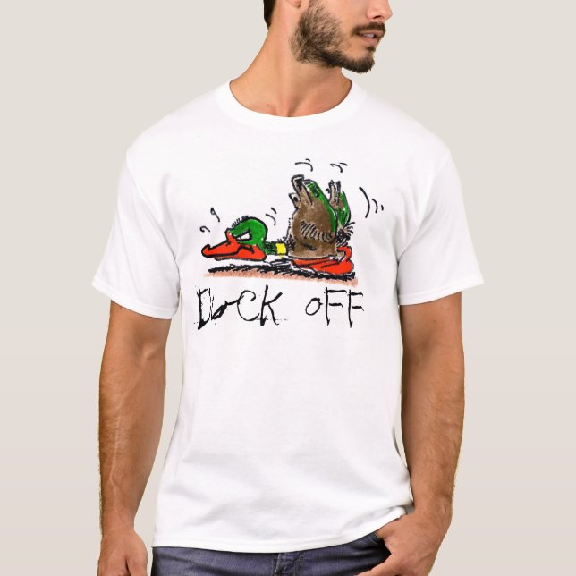 Canard outre de T-shirt (Devant)