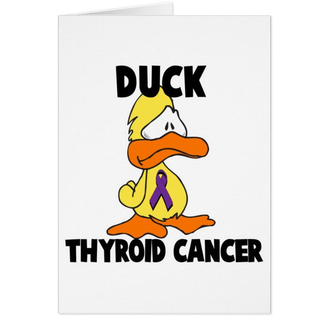 Canard Thyroïde Cancer (Devant)