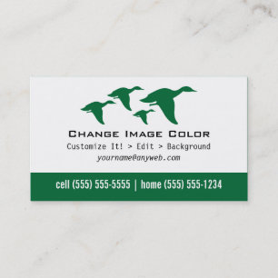 Canards - carte de visite personnel