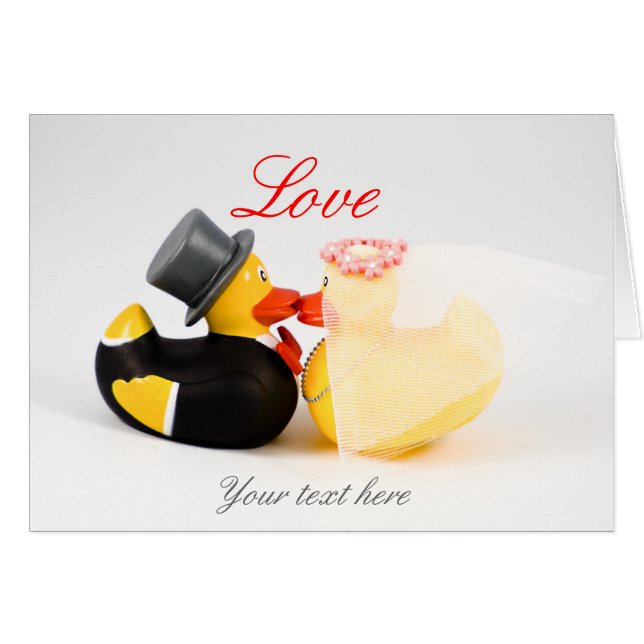 Canards de mariage (Devant Horizontal)