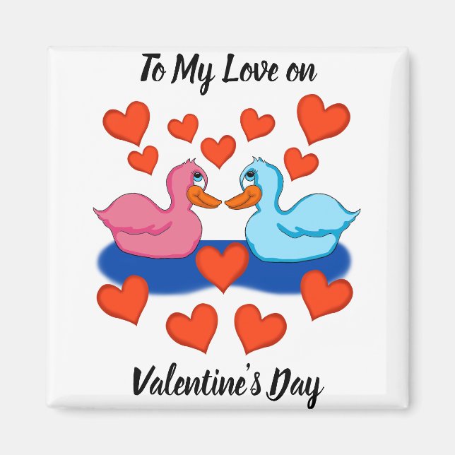 Canards en aimant (Devant)