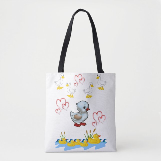canards sacs fourre-tout (Devant)