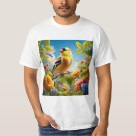 Canario Brillante en su Entorno Natural T-Shirt