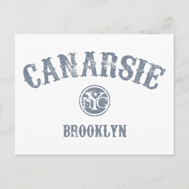 Canarsie Postkarte (Vorderseite)