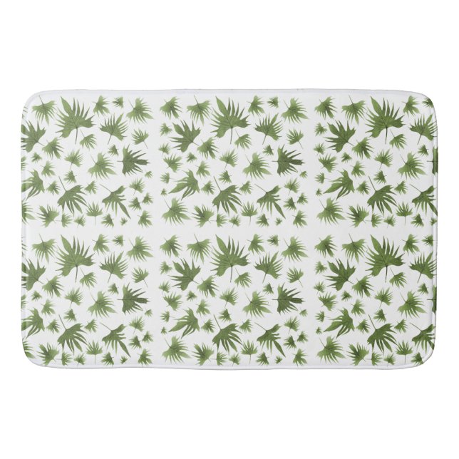 Canary Vine Blätter Bath Mat Badematte (Vorderseite)