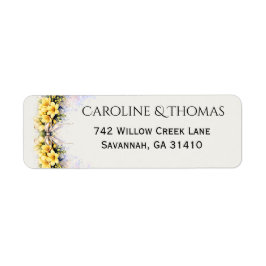 Canary Yellow Romantic Freesia  Floral Wedding