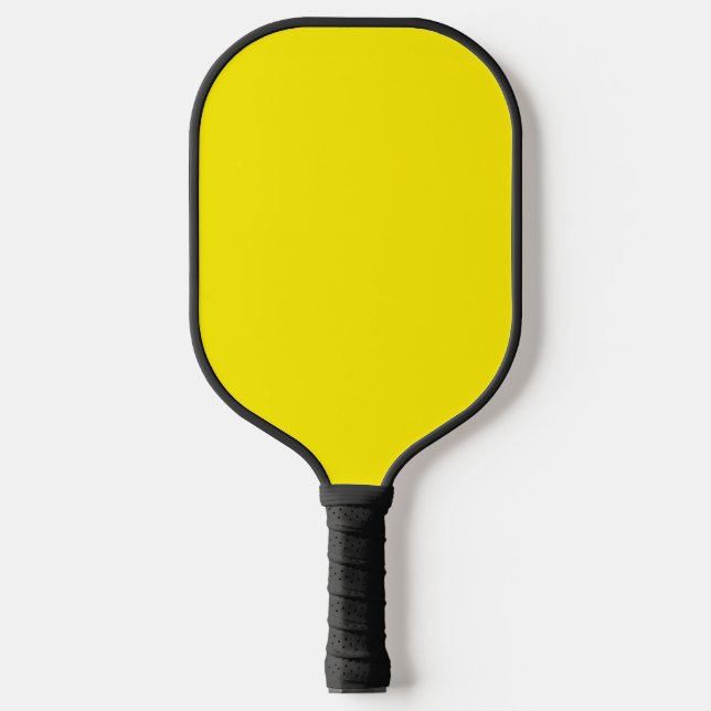 Canary Yellow Solid Color Pickleball Schläger (Vorderseite)