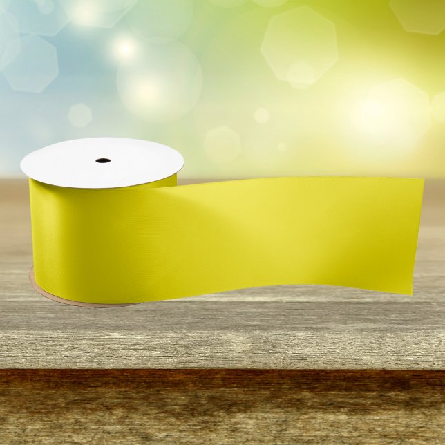 Canary Yellow Solid Color Satinband (Von Creator hochgeladen)